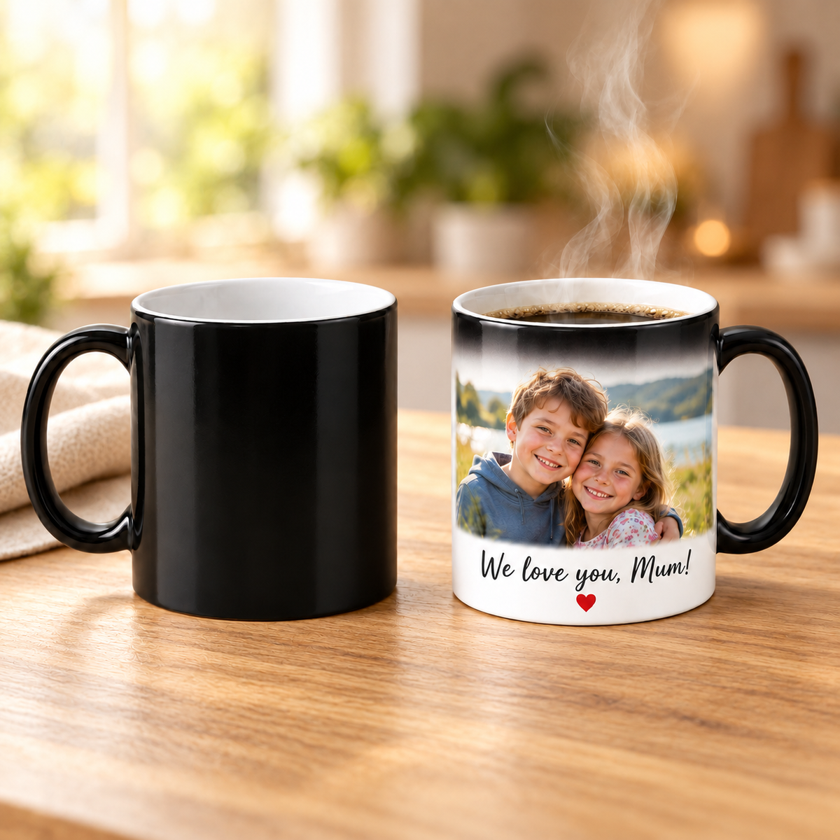 Personalised Colour-Changing Photo Mug