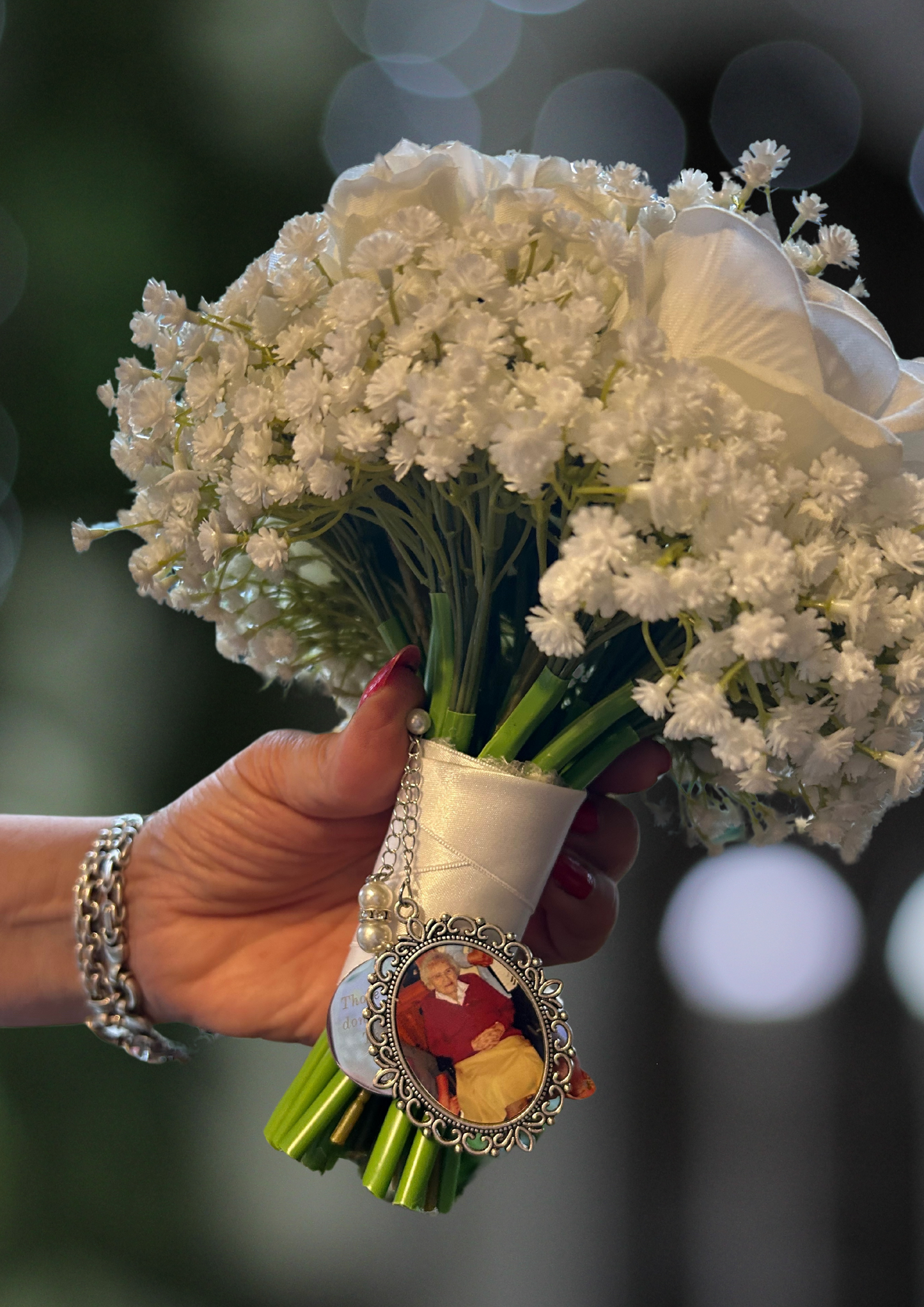 Memorial Bouquet Charm