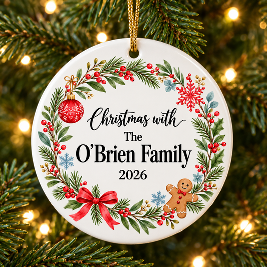 Family Christmas Ornament