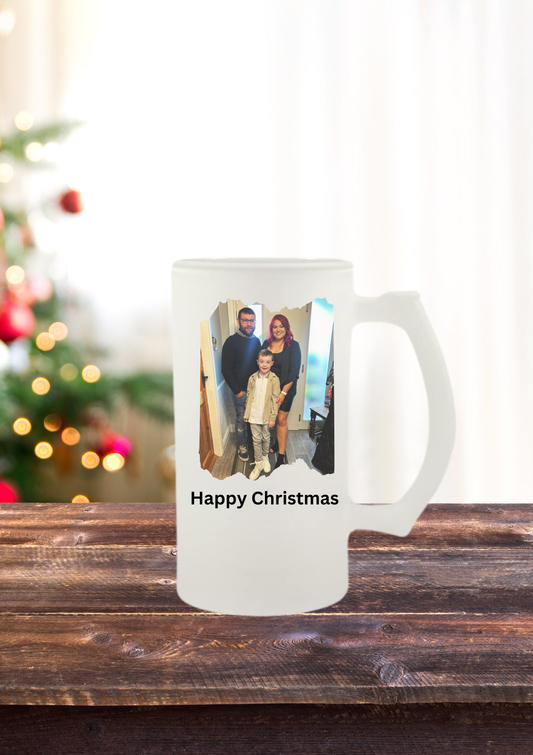 Frosted Beer Stein