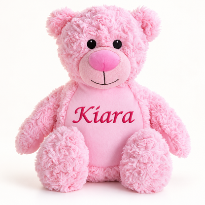 Personalised Pink Teddy Bear