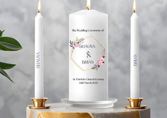 Unity Candle Arrangement