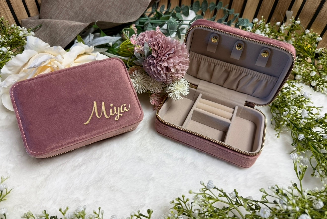Velvet Jewellery Box