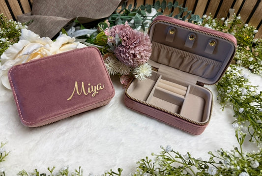 Velvet Jewellery Box