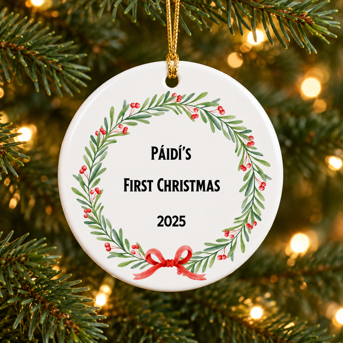 Baby’s First Christmas