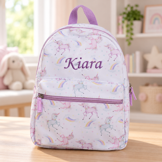 Personalised Unicorn Backpack