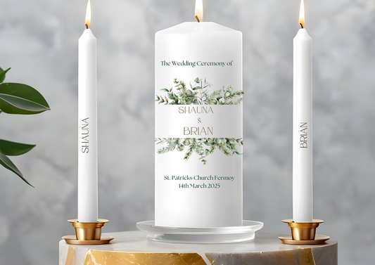 Unity Candle Arrangement