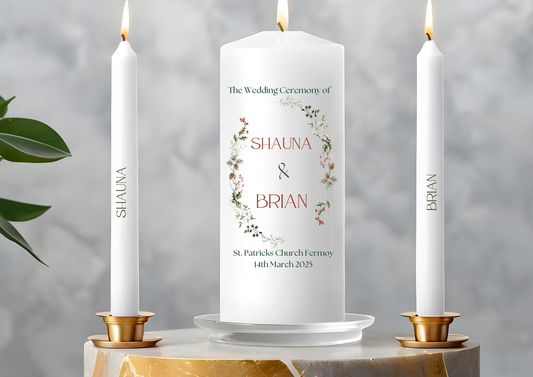 Unity Candle Arrangement