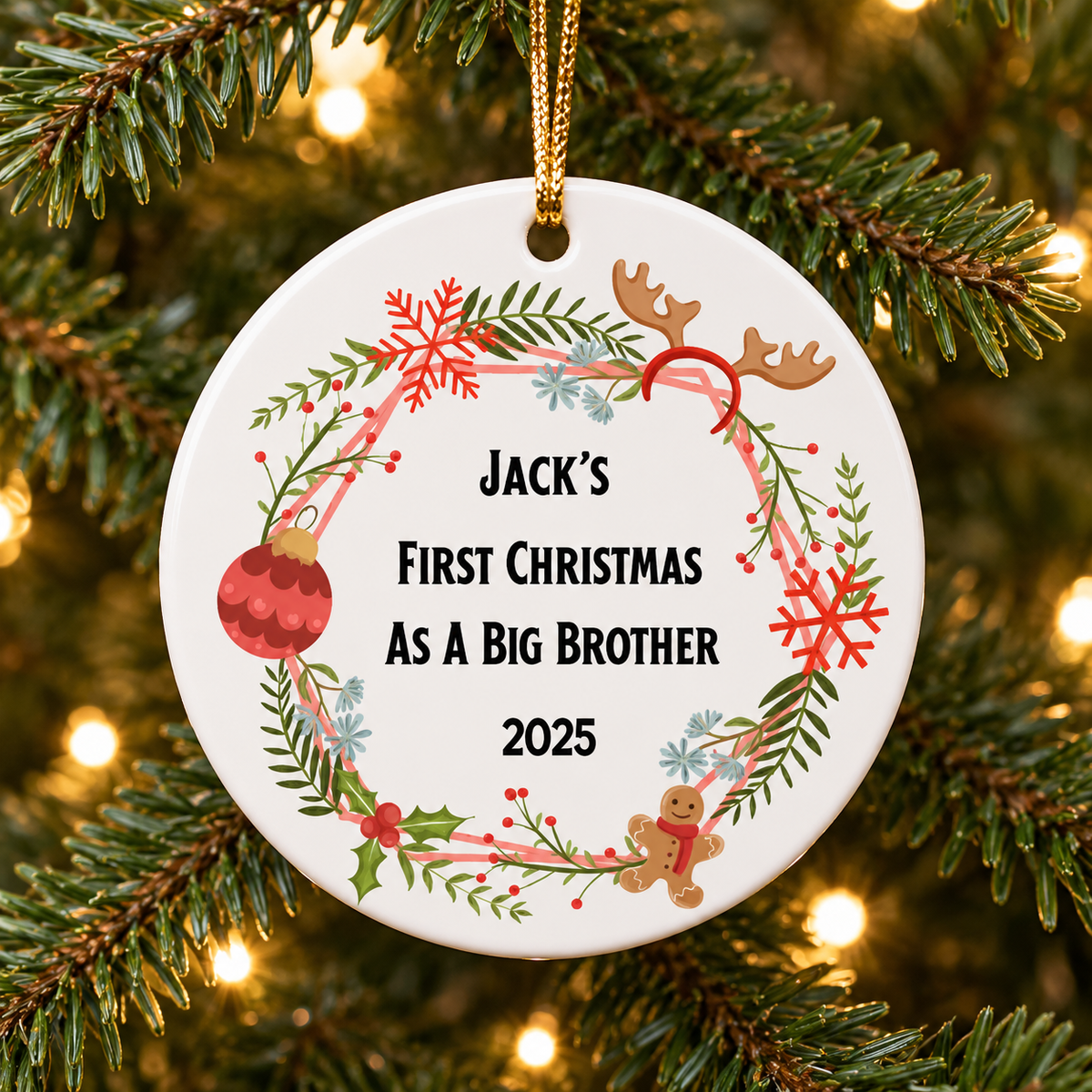 First Christmas as a Big Brother or Big Sister