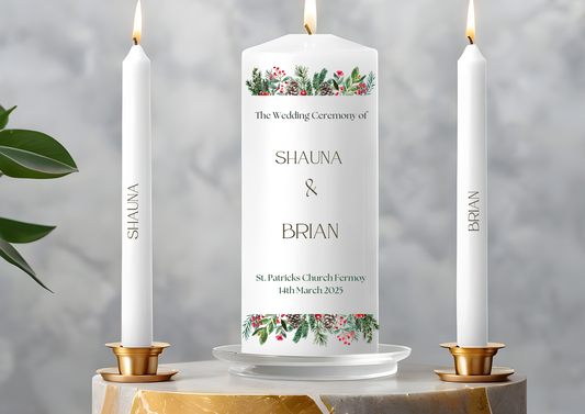 Unity Candle Arrangement