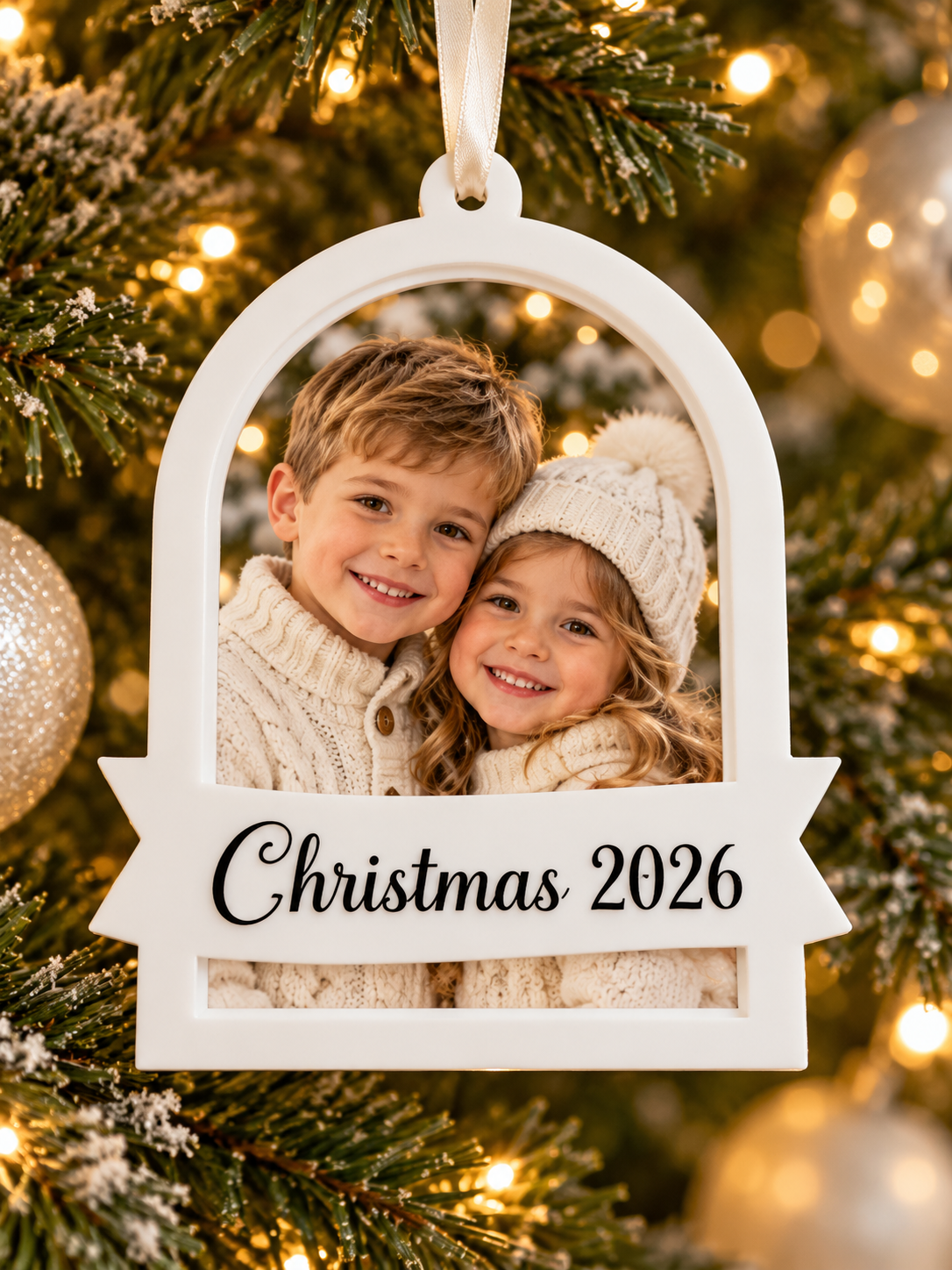 Personalised Christmas Photo Ornament