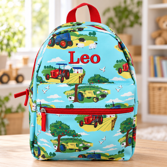 Personalised Tractor Backpack
