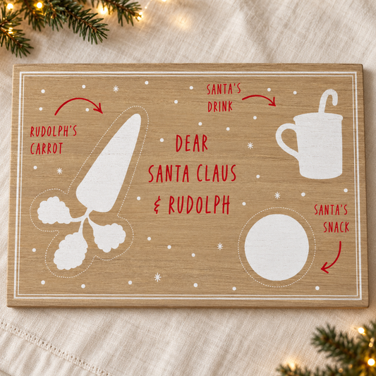 Christmas Eve Santa Treat Board